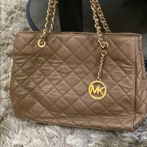 Michael Kors Brown Leather Purse